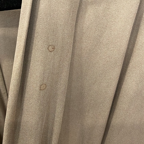 Aritzia Wilfred silk dress brown khaki size XXS - Picture 4 of 4